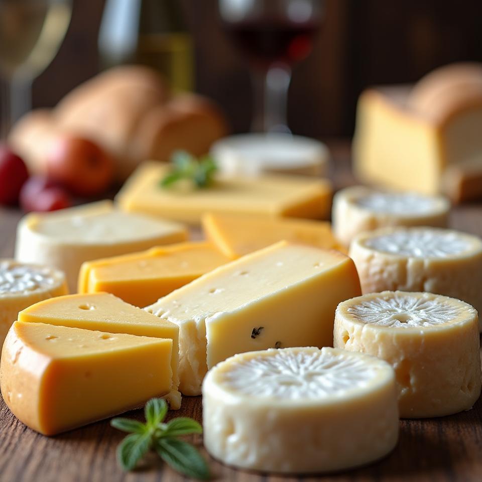 Dégustation fromages locaux